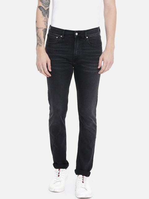 

Calvin Klein Jeans Men Black Skinny Fit Mid-Rise Clean Look Stretchable Jeans