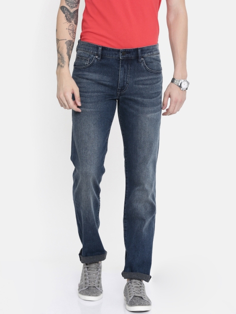 

Calvin Klein Jeans Men Blue Slim Fit Mid-Rise Clean Look Stretchable Jeans