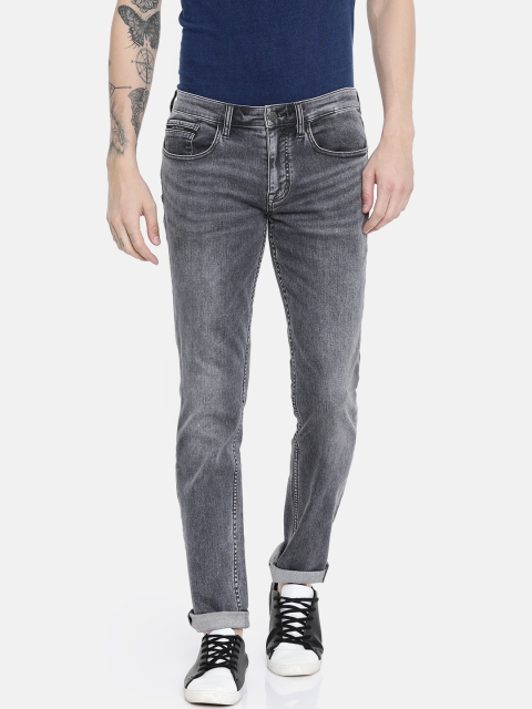 

Calvin Klein Jeans Men Grey Skinny Fit Mid-Rise Clean Look Stretchable Jeans