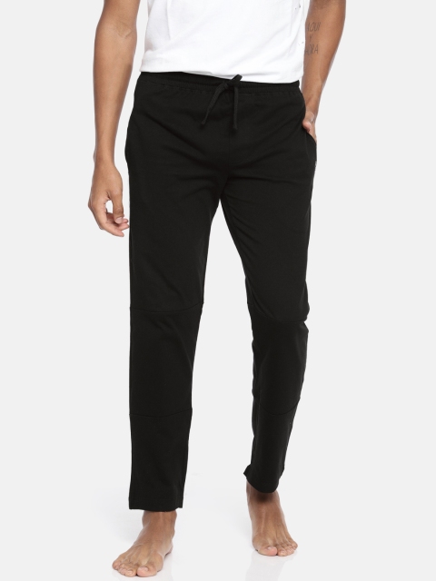 

Fruit of the loom Men Black Solid Lounge Pants MKP03-A1S1