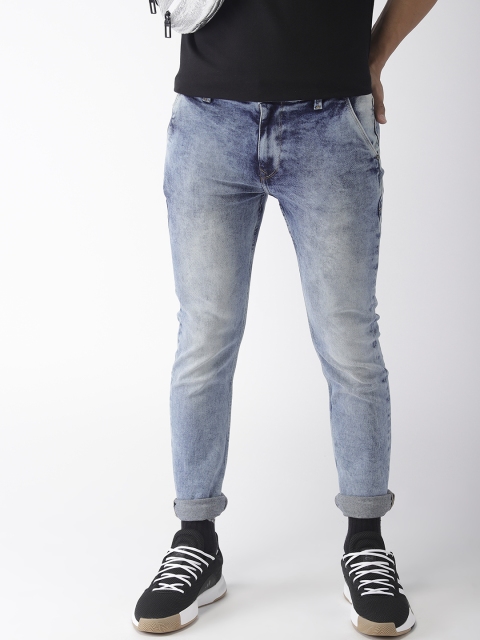 

Harvard Men Blue Slim Tapered Fit Mid-Rise Clean Look Stretchable Jeans