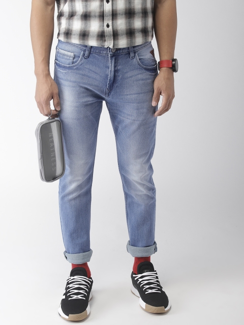 

Harvard Men Blue Slim Tapered Fit Mid-Rise Clean Look Stretchable Jeans