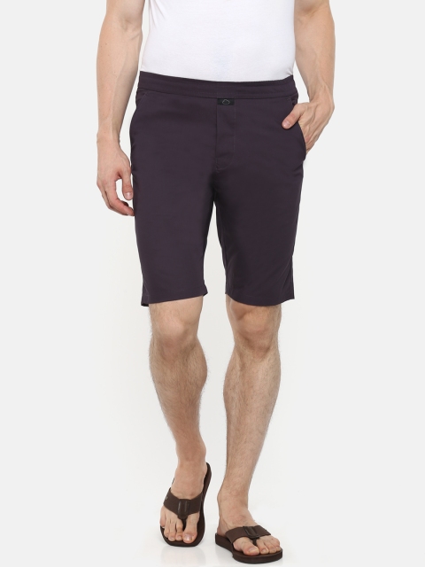 

Sweet Dreams Men Charcoal Grey Solid Lounge Shorts MK-1224A9
