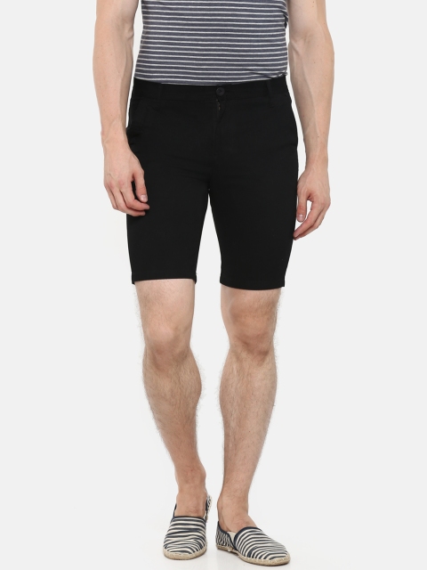 

Sweet Dreams Men Black Solid Regular Shorts