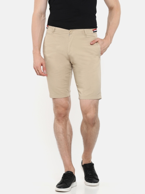 

Sweet Dreams Men Beige Solid Regular Shorts