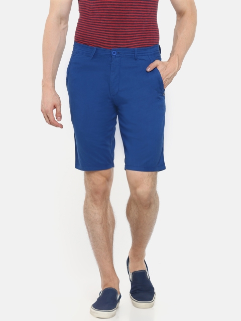 

Sweet Dreams Men Blue Solid Regular Fit Shorts