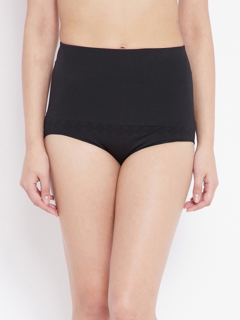 

C9 AIRWEAR Women Black Solid Seamless Tummy Shaper P8106