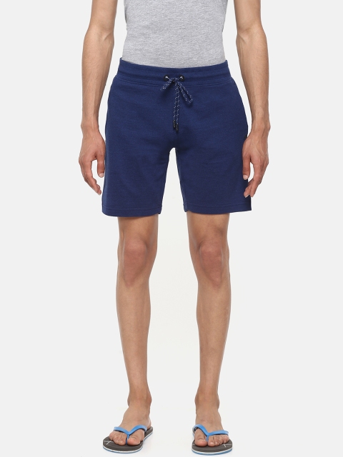 

Sweet Dreams Men Navy Blue Solid Lounge Shorts MS-1679A9
