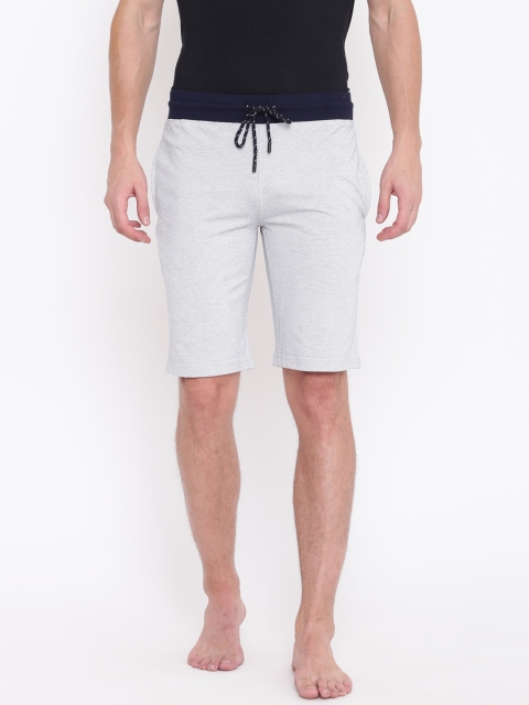 

Sweet Dreams Men White Solid Lounge Shorts MK-1625A9