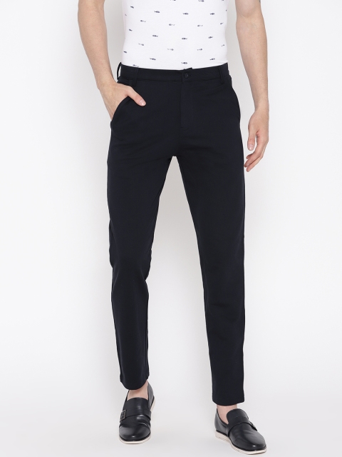 

Sweet Dreams Men Navy Blue Regular Fit Solid Trousers