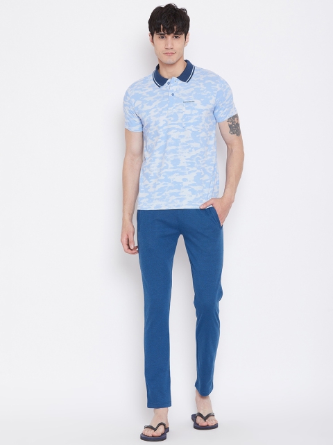 

Sweet Dreams Men Blue Printed Night Suit 1037A9