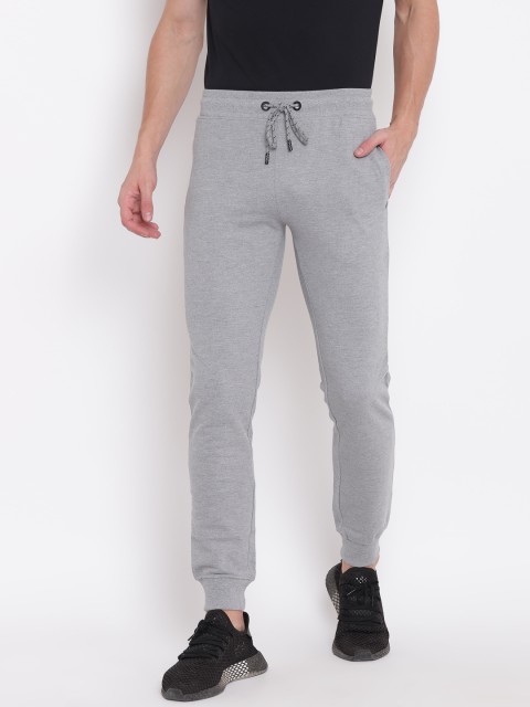 

Sweet Dreams Men Grey Melange Solid Joggers