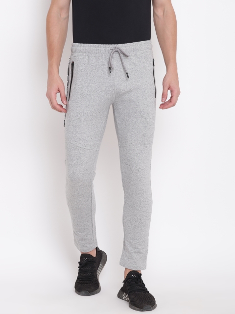 

Sweet Dreams Men Grey Melange Solid Track Pants