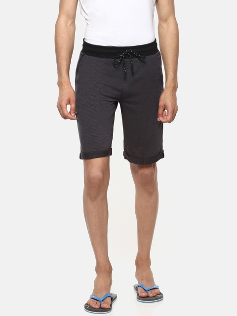 

Sweet Dreams Men Charcoal Grey Solid Lounge Shorts MK-1633A9