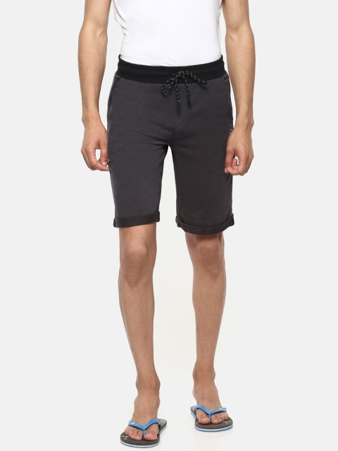 

Sweet Dreams Men Charcoal Grey Solid Lounge Shorts MK-1633A9