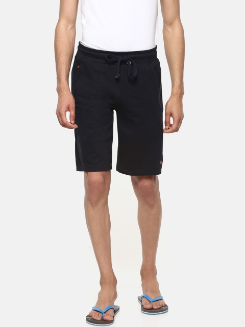 

Sweet Dreams Men Navy Blue Solid Lounge Shorts MK-1659A9