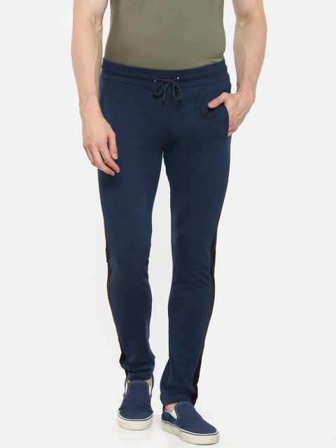 

Sweet Dreams Men Navy Blue Solid Track Pants