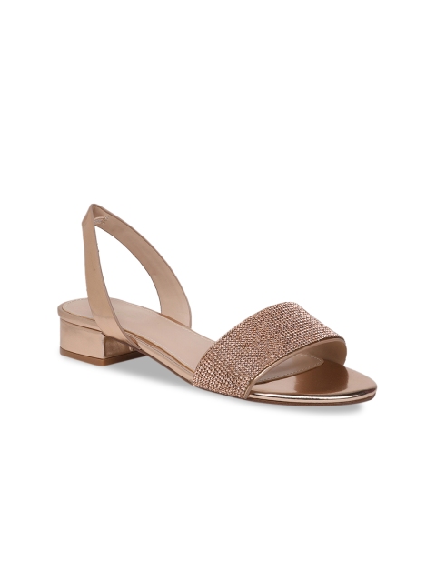 

ALDO Women Copper-Toned Textured Heels