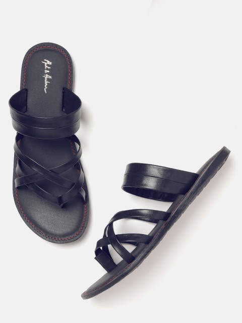 

Mast & Harbour Men Navy Comfort Sandals, Navy blue