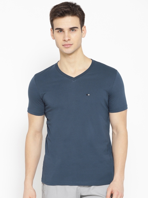 

Sweet Dreams Men Navy Blue Solid Lounge T-shirt MT-1746A9