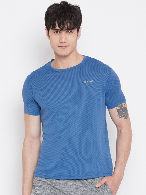 

Sweet Dreams Men Blue Self Design Round Neck T-shirt