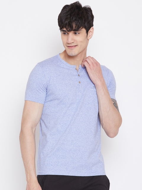 

Sweet Dreams Blue Solid Lounge T-shirt