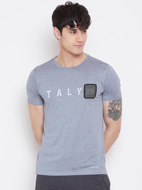 

Sweet Dreams Men Blue Printed Round Neck T-Shirt MT-1897A9