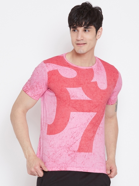 

Sweet Dreams Men Pink Printed Lounge T-shirt MT-1785A9
