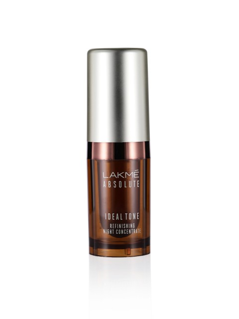 

Lakme Absolute Ideal Tone Refinishing Night Concentrate 15 ml, Brown