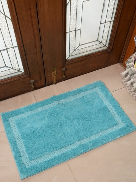 

Avira Home Blue Solid 1500GSM Cotton Doormat