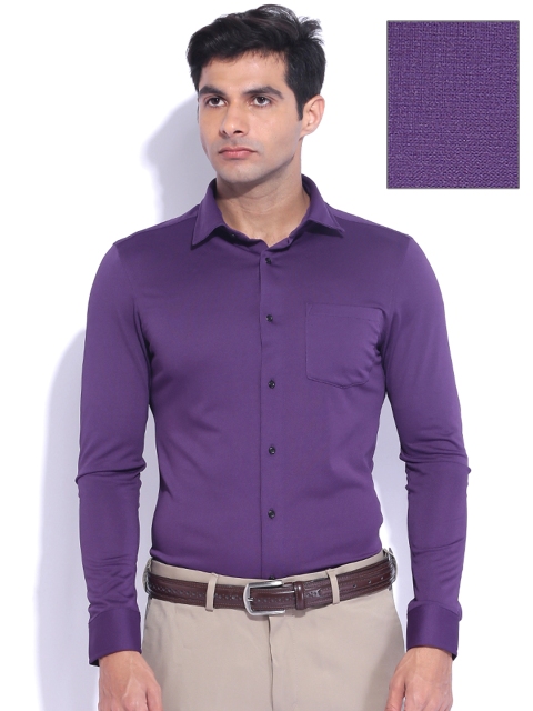 

Arrow New York Purple Slim Fit Casual Shirt