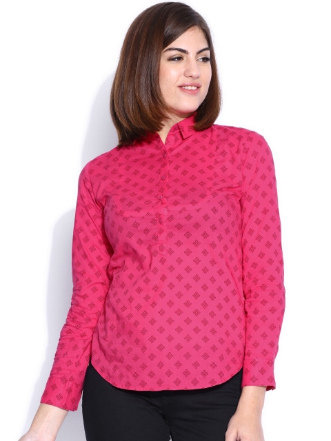 

Tokyo Talkies Pink Printed Top