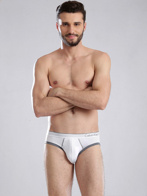 

Calvin Klein Innerwear White Briefs U8515D-100