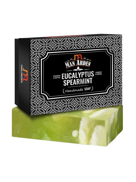 

Man Arden Unisex Eucalyptus & Spearmint Handmade Luxury Soap 125g, Nude