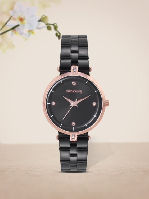 

DressBerry Women Black Analogue Watch MFB-PN-MF0120L.02