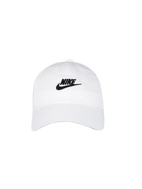 

Nike Unisex White NSW H86 Solid Baseball Cap