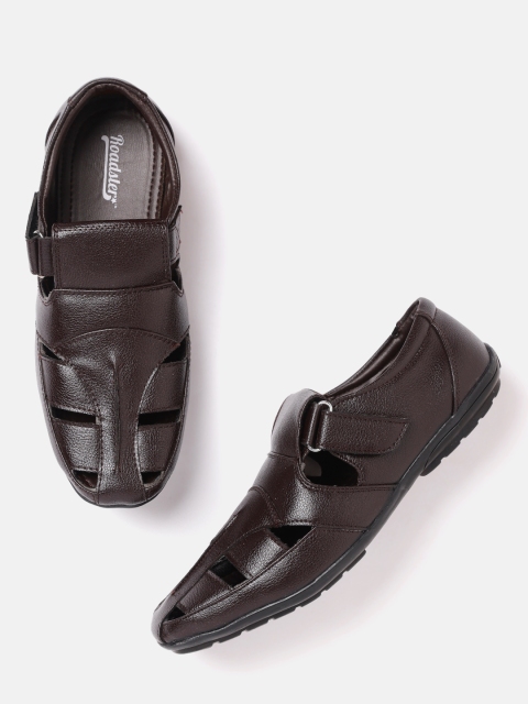 

Roadster Men Coffee Brown Shoe-Style Sandals