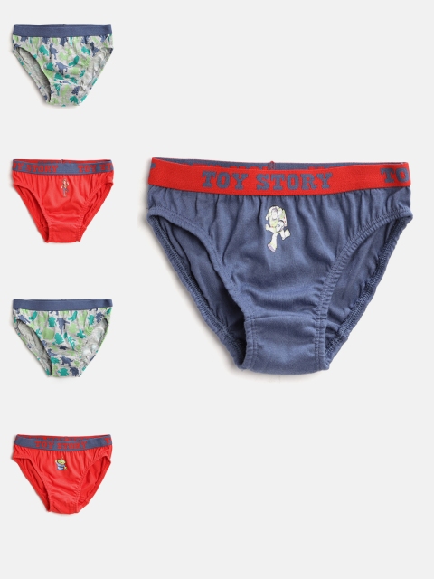 

Marks & Spencer Boys Set Of 5 Briefs T715582DRED, Red