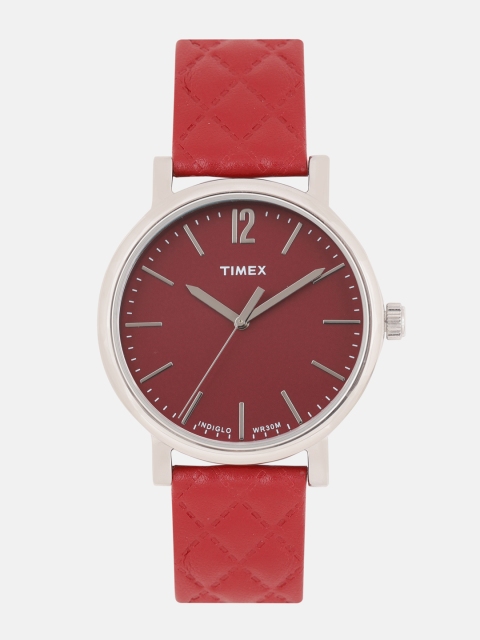 

Timex Men Red Analogue Watch TW2P71200