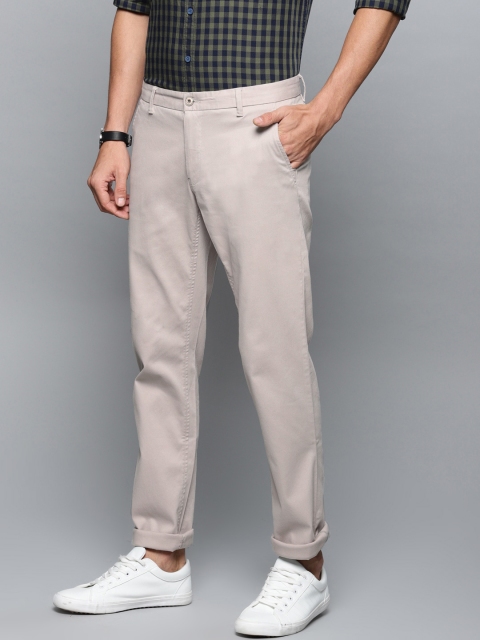 

Louis Philippe Sport Men Grey Slim Fit Solid Chinos