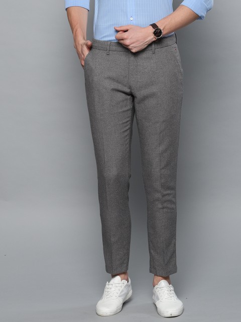 

Louis Philippe Sport Men Grey Slim Fit Solid Regular Trousers
