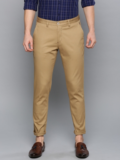 

Louis Philippe Sport Men Khaki Slim Fit Solid Regular Trousers