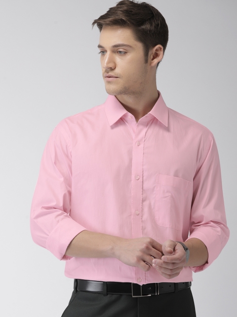 

Raymond Men Pink Slim Fit Solid Formal Shirt