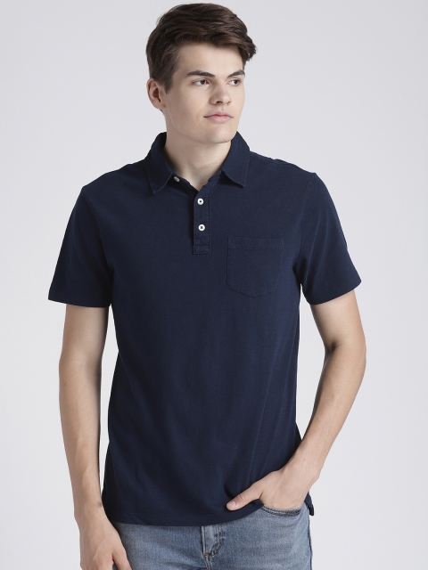 

GAP Men's Pocket Polo Shirt, Navy blue