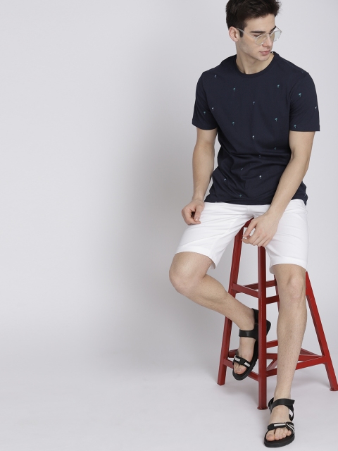 

GAP Men's Graphic Crewneck T-Shirt, Navy blue