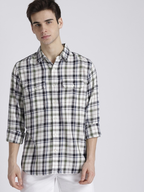 

GAP Men's Oxford Shirt, Off white