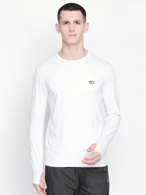 

Ajile by Pantaloons Men Grey Solid Round Neck T-shirt