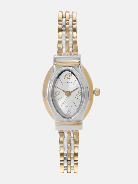 

Timex Women Silver-Toned Analogue Watch TW000JW25