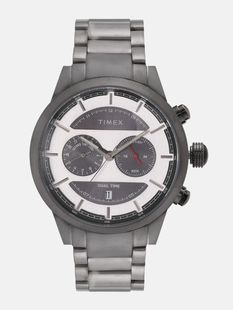 

Timex Men Silver-Toned Analogue Watch TWEG1412HH