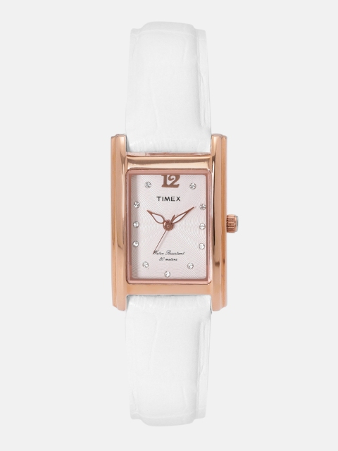 

Timex Women Off-White Analogue Watch TW0TL8910